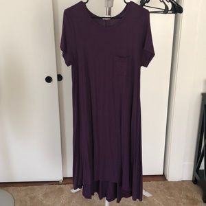 Lularoe Carly T-shirt dress. Size small!